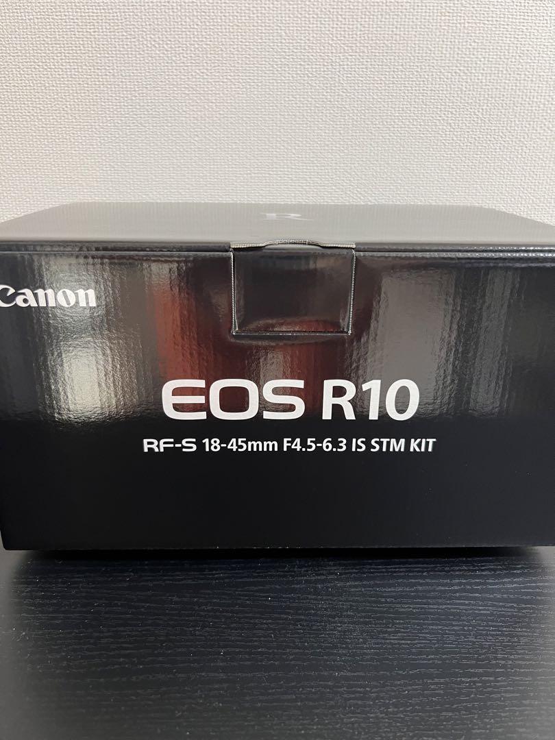 【美品】Canon EOS R10 RF-S 18-45 STM レンズキット Canon EOS R10 RF-S18-45 IS STM レンズキット【お取り寄せ（2