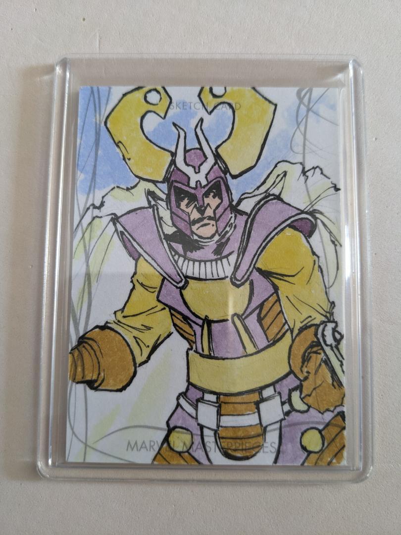 Marvel Masterpieces ロキ Loki スケッチカード（美品】VENOM