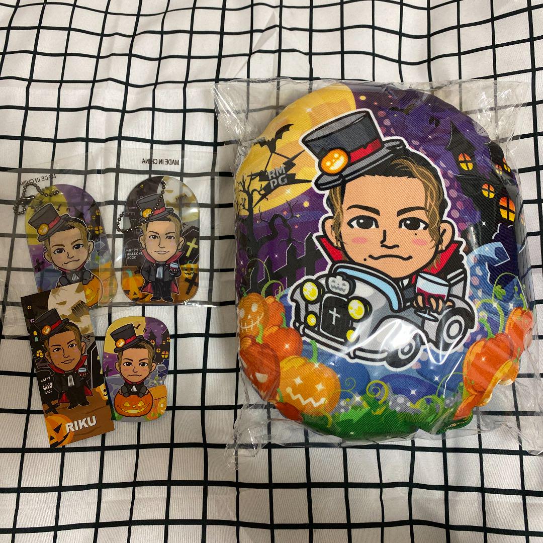 青山陸 RIKU ミニクッション クリアチャーム（雑貨 RIKU＆神谷