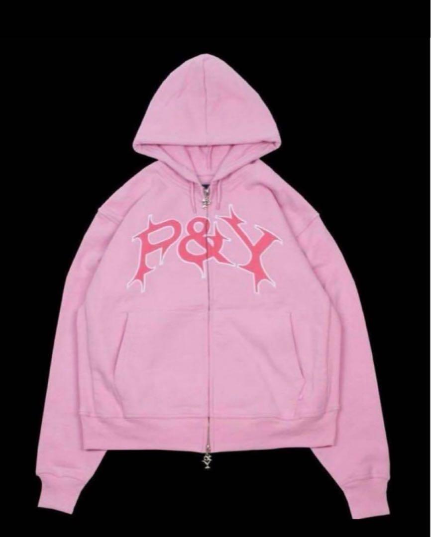 punkandyo zip （Orange punkandyo zip up hoodie Size L (true