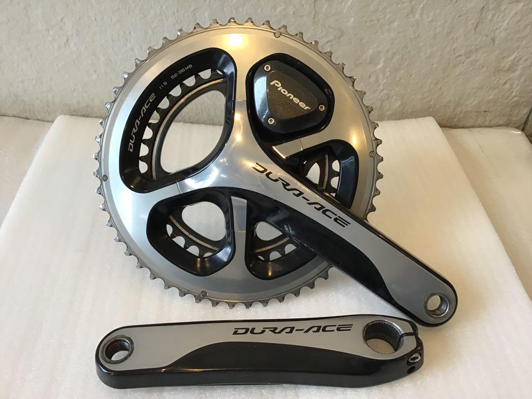 点検済シマノSHIMANOパイオニア動作確認済172.5パワーメーター11速50 SHIMANO ( シマノ ) クランクタイプパワーメーター DURA-ACE FC