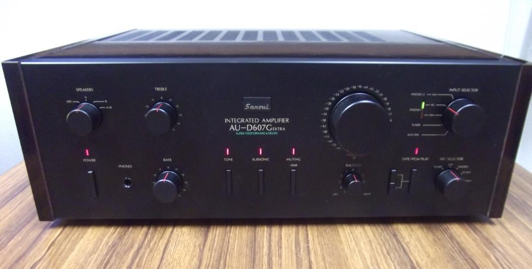 サンスイ　AU-D607G プリメインアンプ SANSUI プリメインアンプ AU-D607GEXTRA の修理
