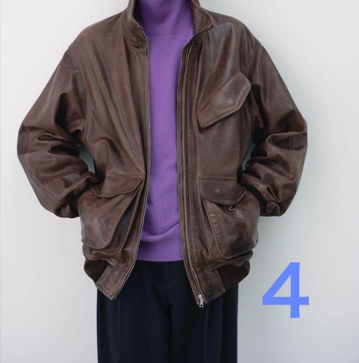 新品未使用} auralee 24aw レザージャケット （ユウ