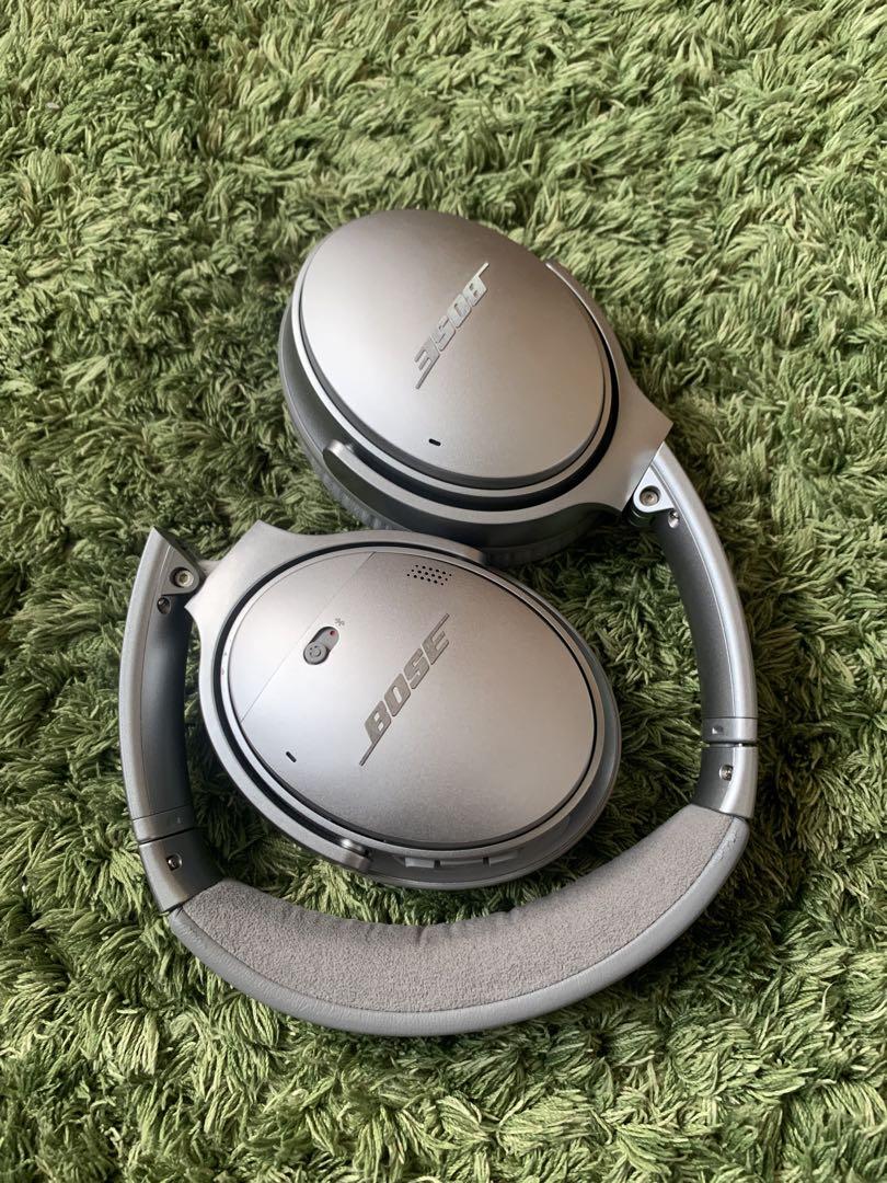 廃盤カラー】BOSE QUIETCOMFORT35シルバー 痩せよ ボーズ ヘッドホン