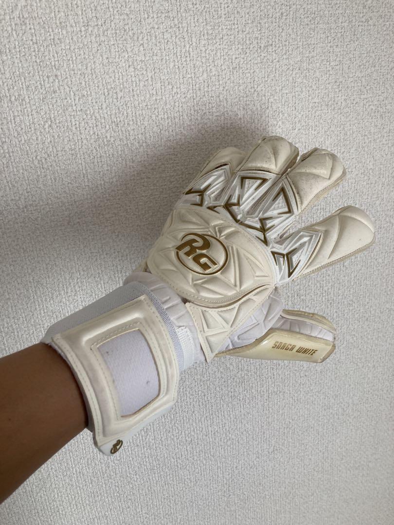 RG SNAGA WHITE 9号　新品未使用 RGゴールキーパーグローブ ハイモデル 日本限定 Snaga White 9号