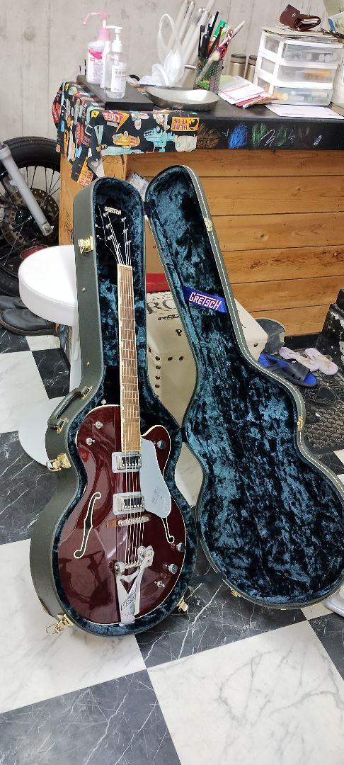 Gretsch エレキギター グレッチテネシーローズ ハードケース付き
