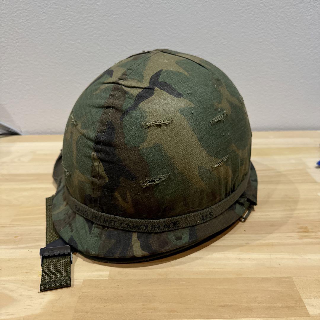 ナム戦/米軍/M1-ヘルメット/実物/コンプリート・セット 米軍 実物 M1 ヘルメット（米軍実物】アメリカ軍 M1/M2