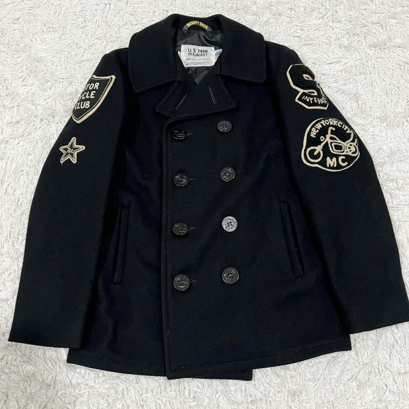 Schott N.Y.C ショット レディース ピーコート 742SB BOYS