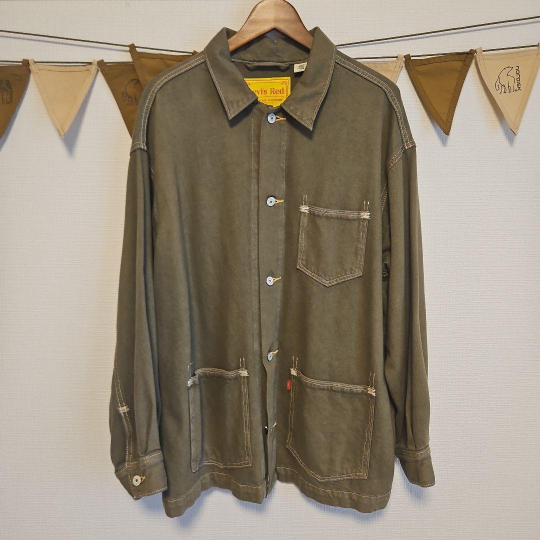 ジャケット・アウター Levi's Red Denim Chore Coat Olive Iconic Chore Coat - Green | Levi's® US