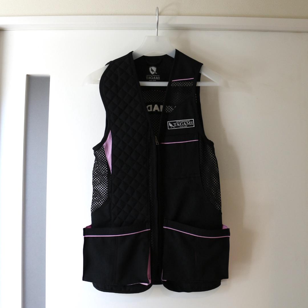 TAGAMI クレー射撃 ベスト G-STYLE メッシュベスト 女性 田上