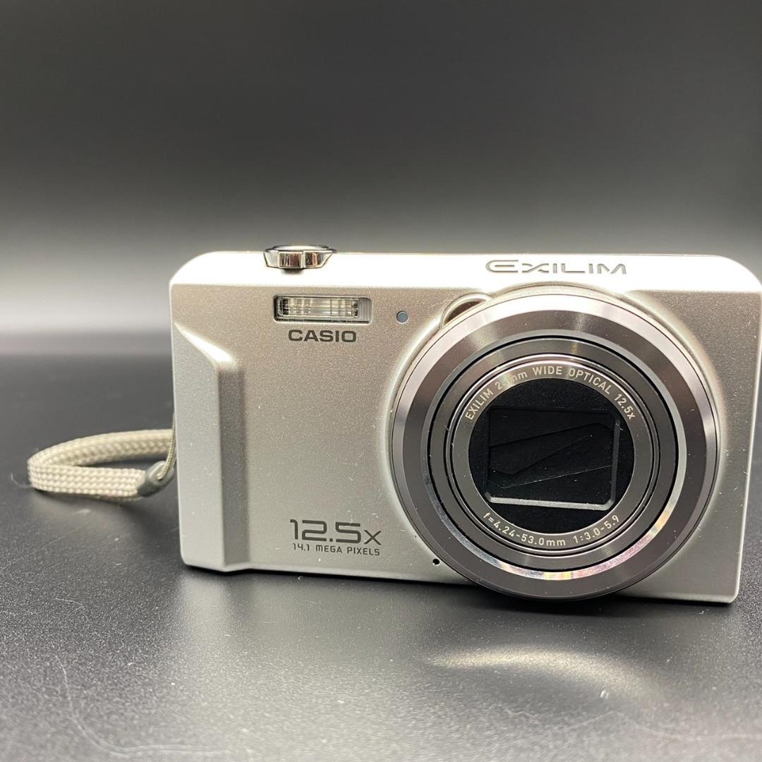 CASIO EXILIM EX-ZS100 デジカメ コンデジ【動作確認済】 CASIO EXILIM EX-ZS100 デジカメ シルバー