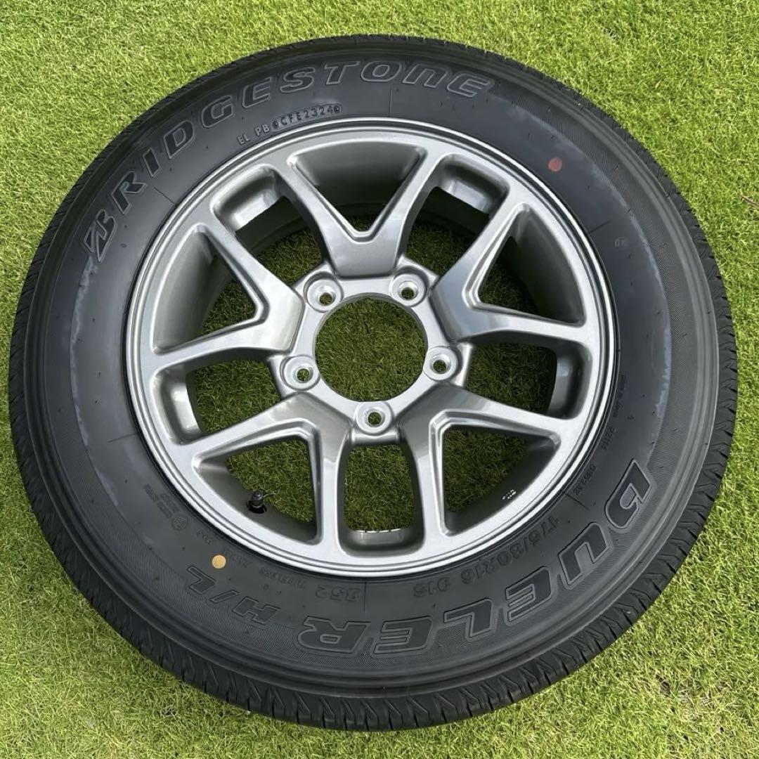 スズキ ジムニー JB64 純正ホイールタイヤ 1本セット 175/80R16