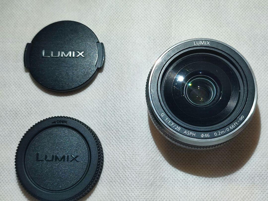 ★美品★ Panasonic パナソニック LUMIX G20mm F1.7Ⅱ 新品)Panasonic (パナソニック) LUMIX G 20mm F1.7 II ASPH. H
