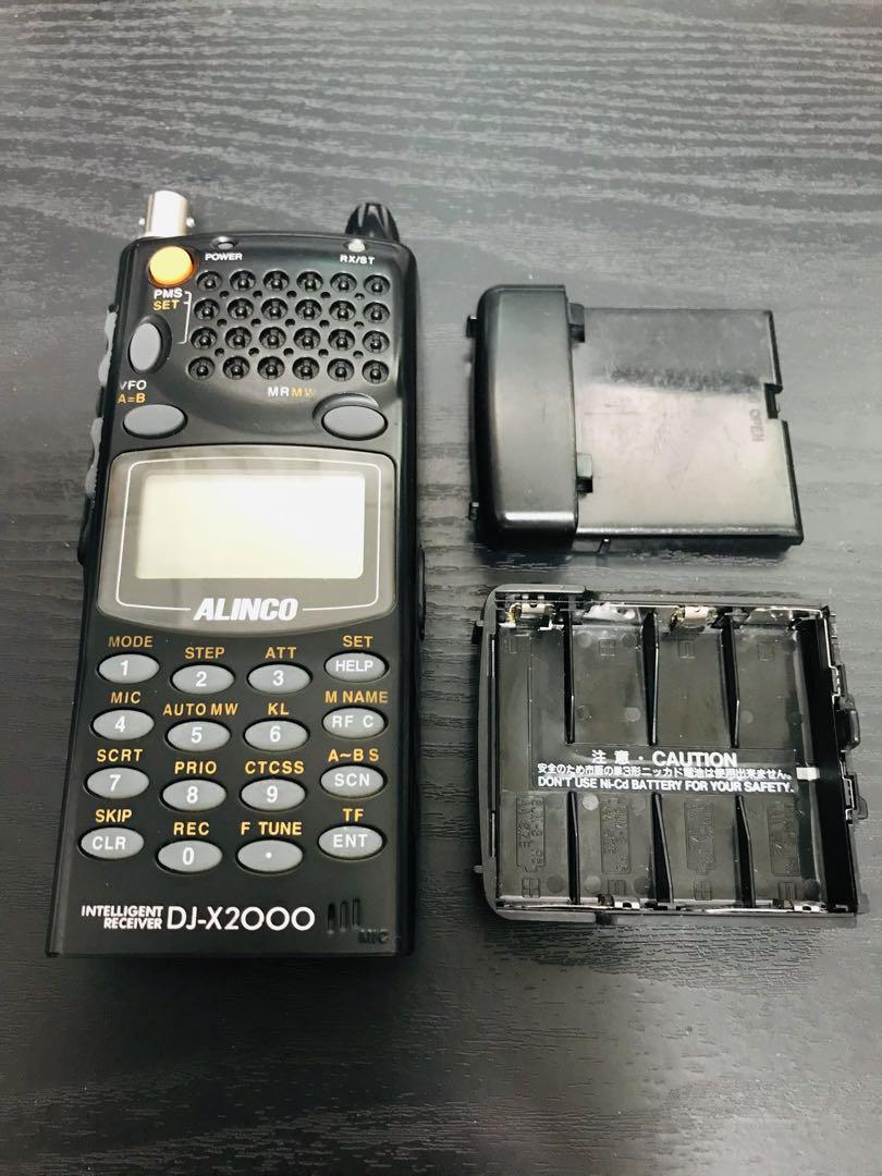 ALINCO アルインコ DJ-X2000 インテリジェントレシーバー 受信機 ALINCO アルインコ DJ-X2000 インテリジェントレシーバー 受信機