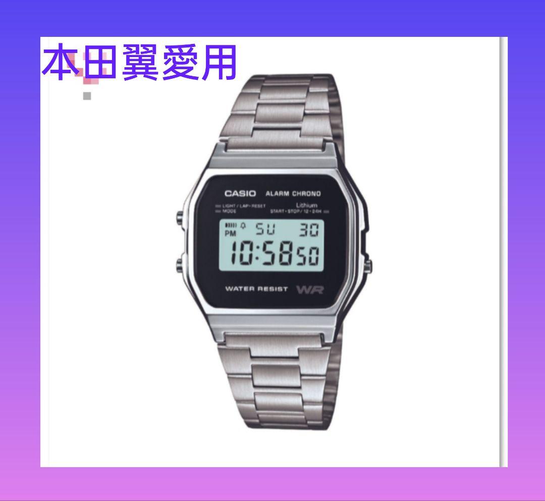 CASIO CLASSIC A158WEA-1JF 本田翼着用 ユニセックス （お買い得