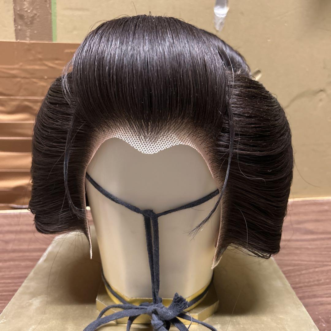 辰巳7号サイズ、つぶし島田(結綿)中古日本髪かつら、舞踊かつら、大衆演劇かつら つぶし島田、中サイズ、中古舞踊かつら、日本髪かつら、大衆演劇