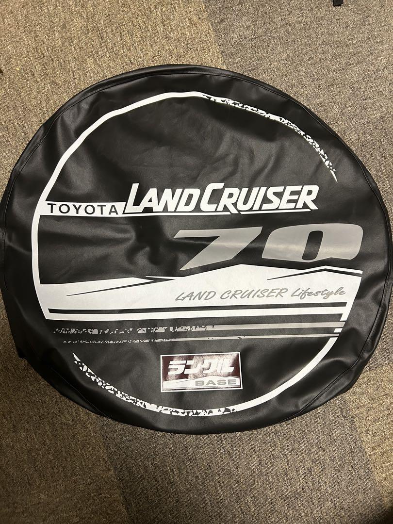 ランドクルーザー70 背面タイヤカバー （中古】ランクル70 背面