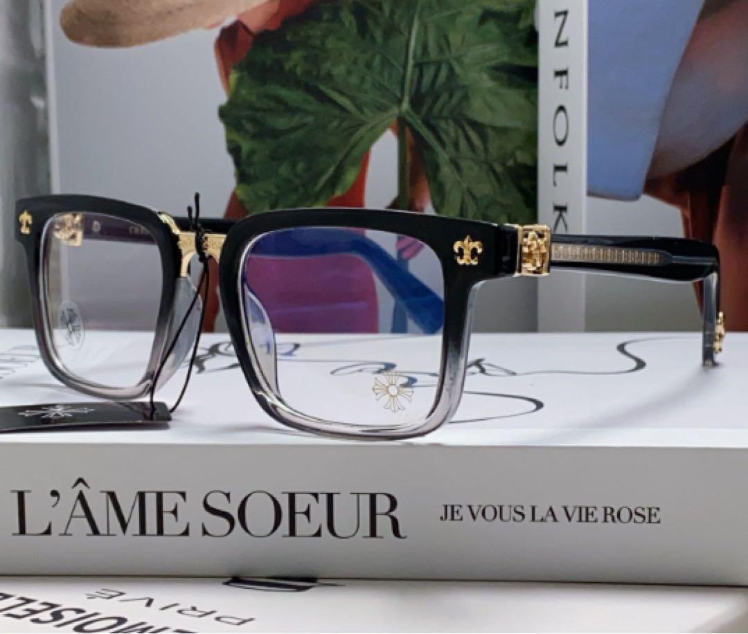 Chrome Hearts クロムハーツ24SSメガネ AMBIDXTROUS& CHROME HEARTS クロムハーツ AMBIDIXTROUS CHプラス