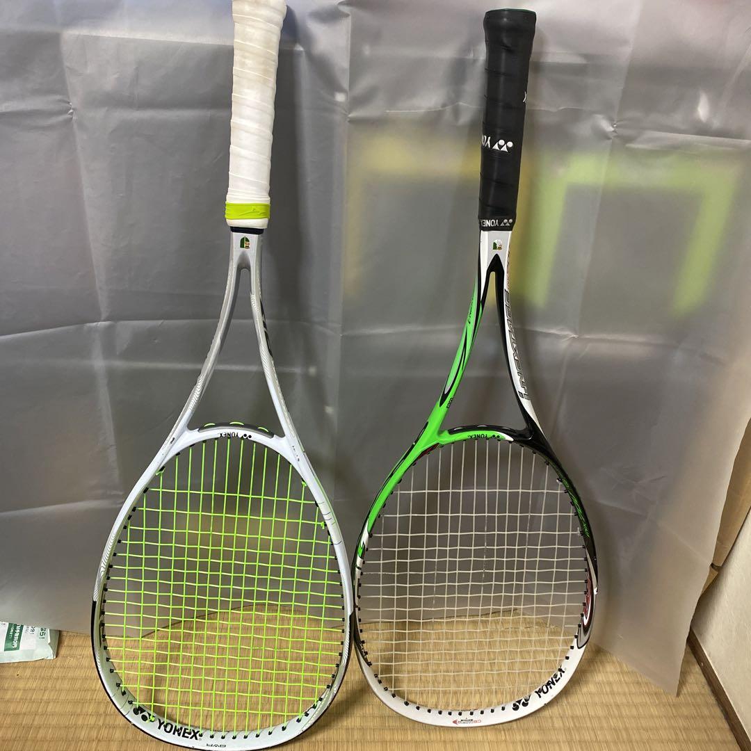 YONEX テニスラケット　2本セット YONEX - 硬式テニスラケット2本セット(バッグ付き)の通販 by
