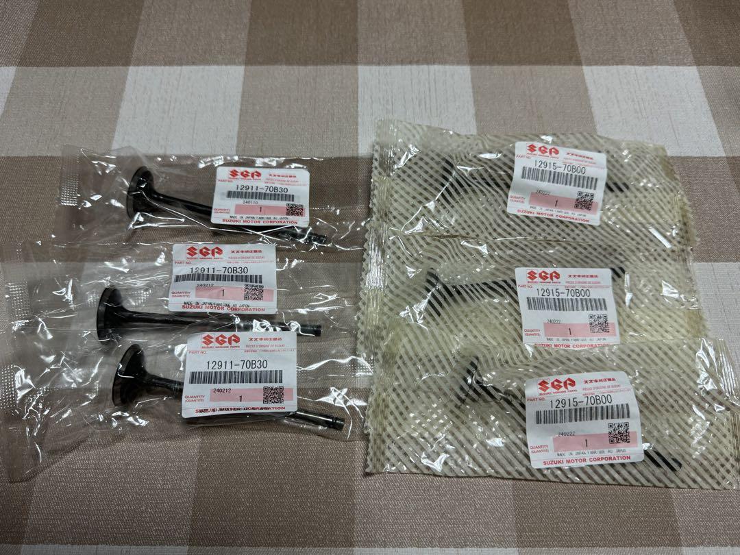 スズキ純正　F6Aシングルエンジン　パーツセット スズキ純正 JA11ジムニーF6Aシングルエンジン ピストン&ピストン