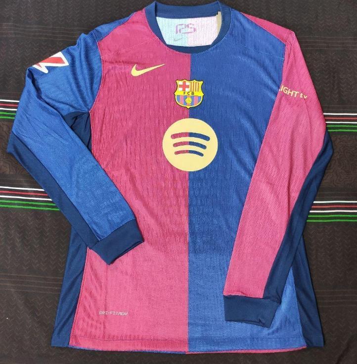 バルセロナ ユニフォーム 長袖 24-25 ラミン ヤマル M（NIKE FC