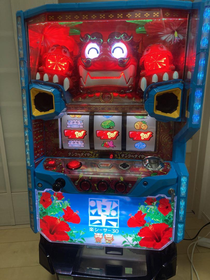 パチスロ実機 楽シーサー （中古パチンコ、中古スロット、家スロ