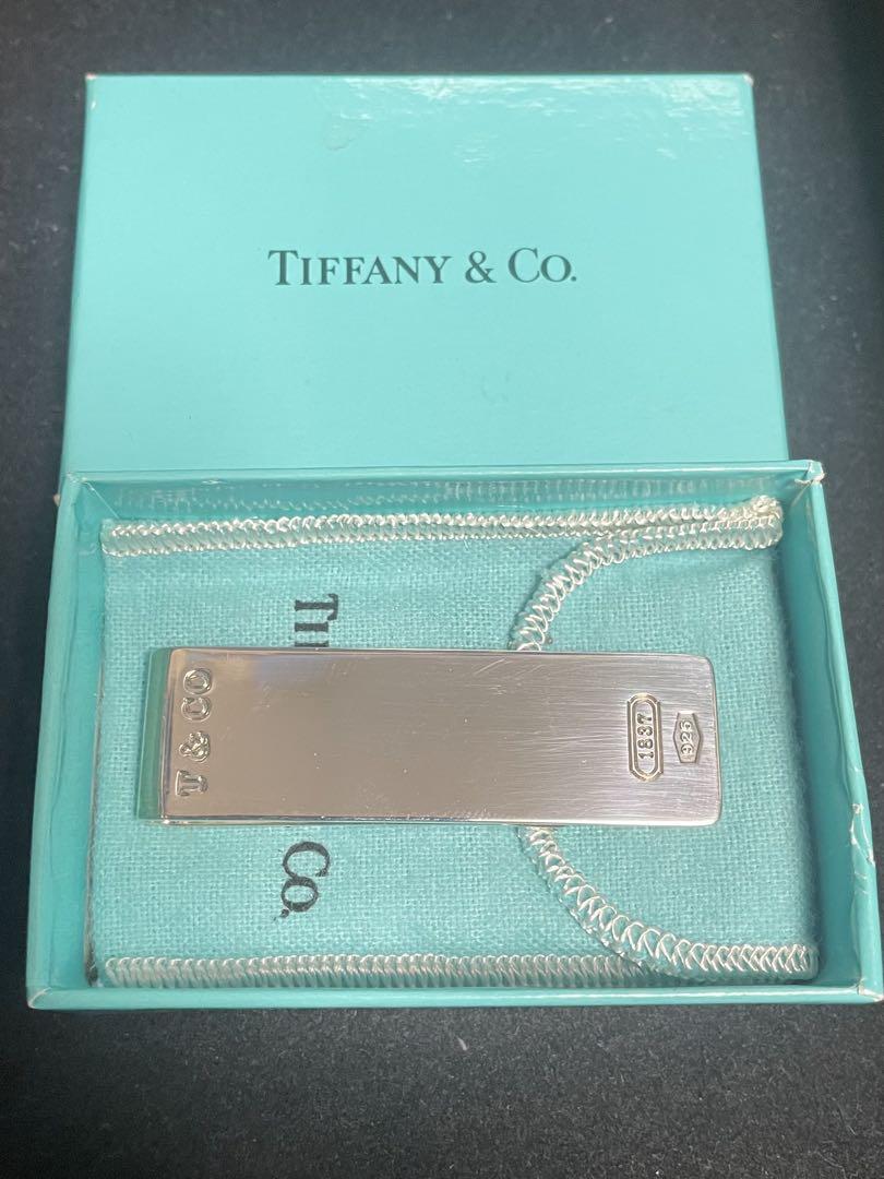 美品 Tiffany ティファニー マネークリップ 1837 シルバー925