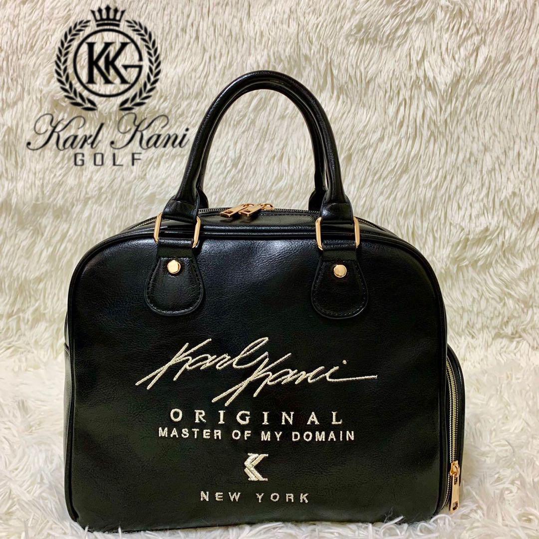 カールカナイ　ゴルフ　Karl KANI GOLF ミニボストン　ラウンドポーチ 楽天市場】Karl Kani GOLF （カールカナイゴルフ） ロゴ テープ