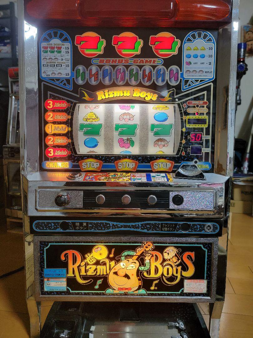 裏物】4号機 大東音響 リズムボーイズ リプレイver. パチスロ