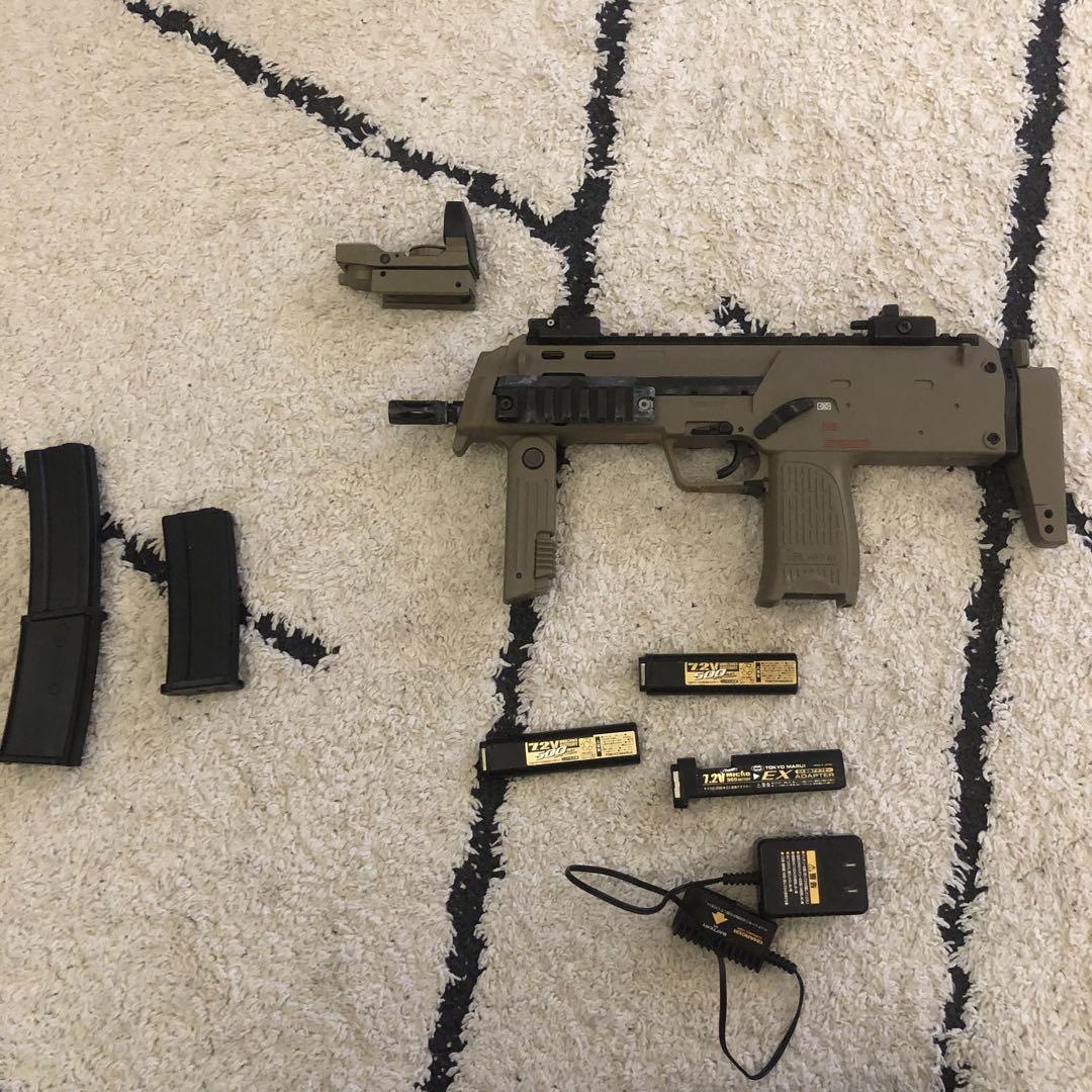 MP7A1 ブラック - ガスブローバック マシンガン | 東京マルイ