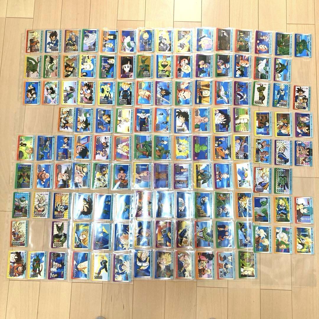 ドラゴンボール PPカード 127枚（757～888：抜け5枚） キラ23枚