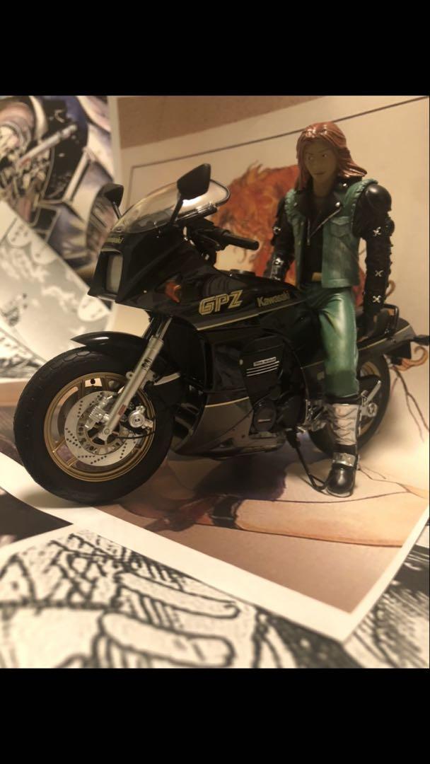 マイルストーンバイクGPZ900R 東本昌平フィギュアキリン