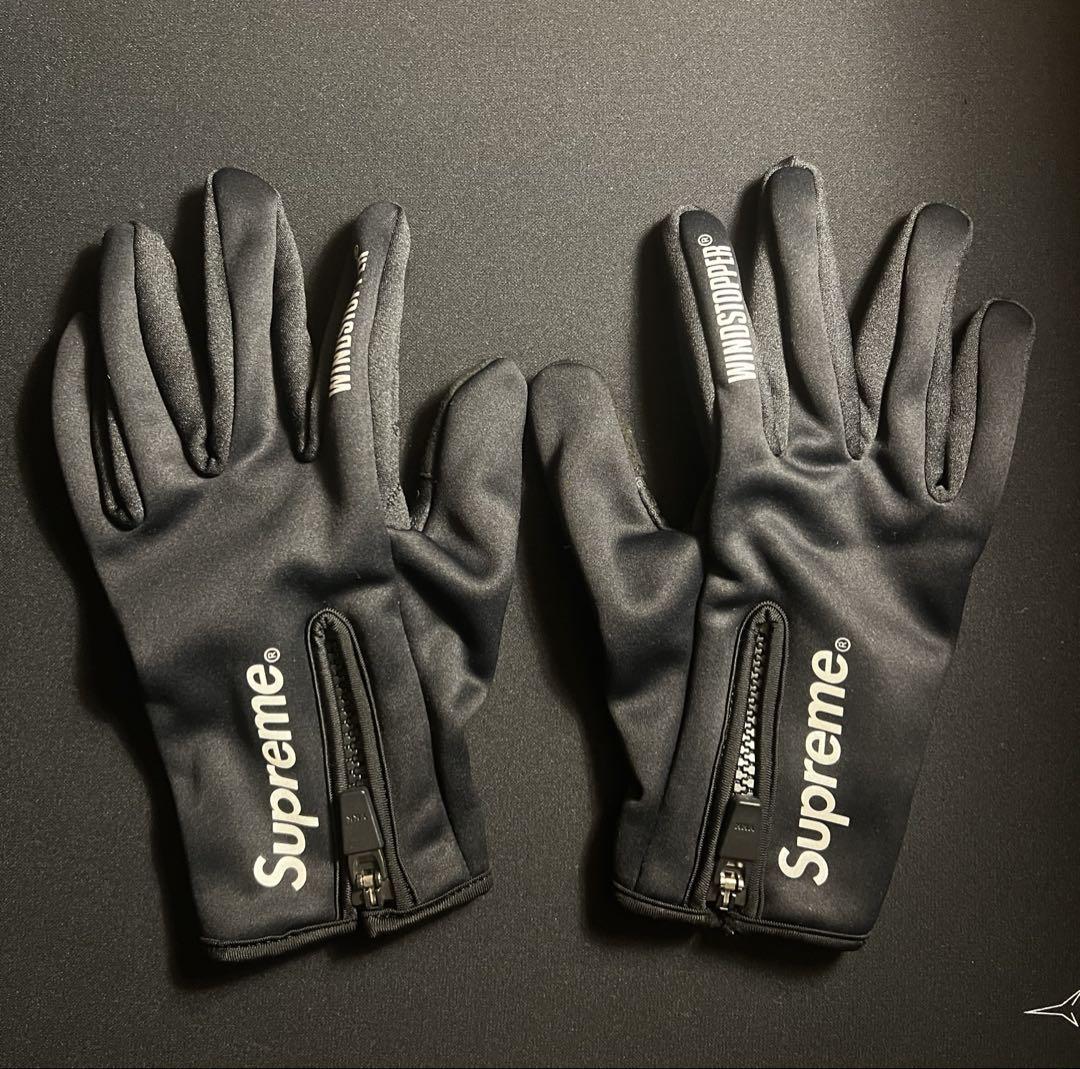 Supreme WINDSTOPPER Zip Gloves Black 黒 M Supreme WINDSTOPPER Zip Gloves (FW24) - $68
