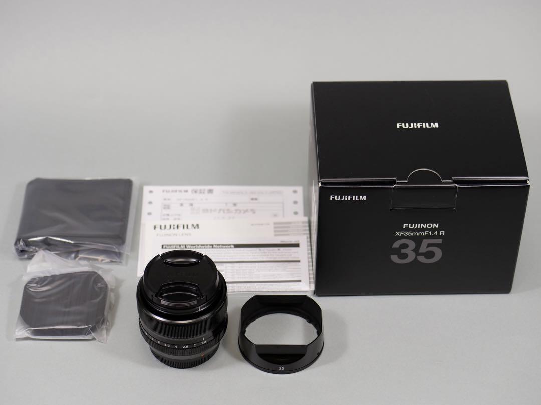 FUJINON XF35MMF1.4R 美品 レンズフィルター 箱 付き