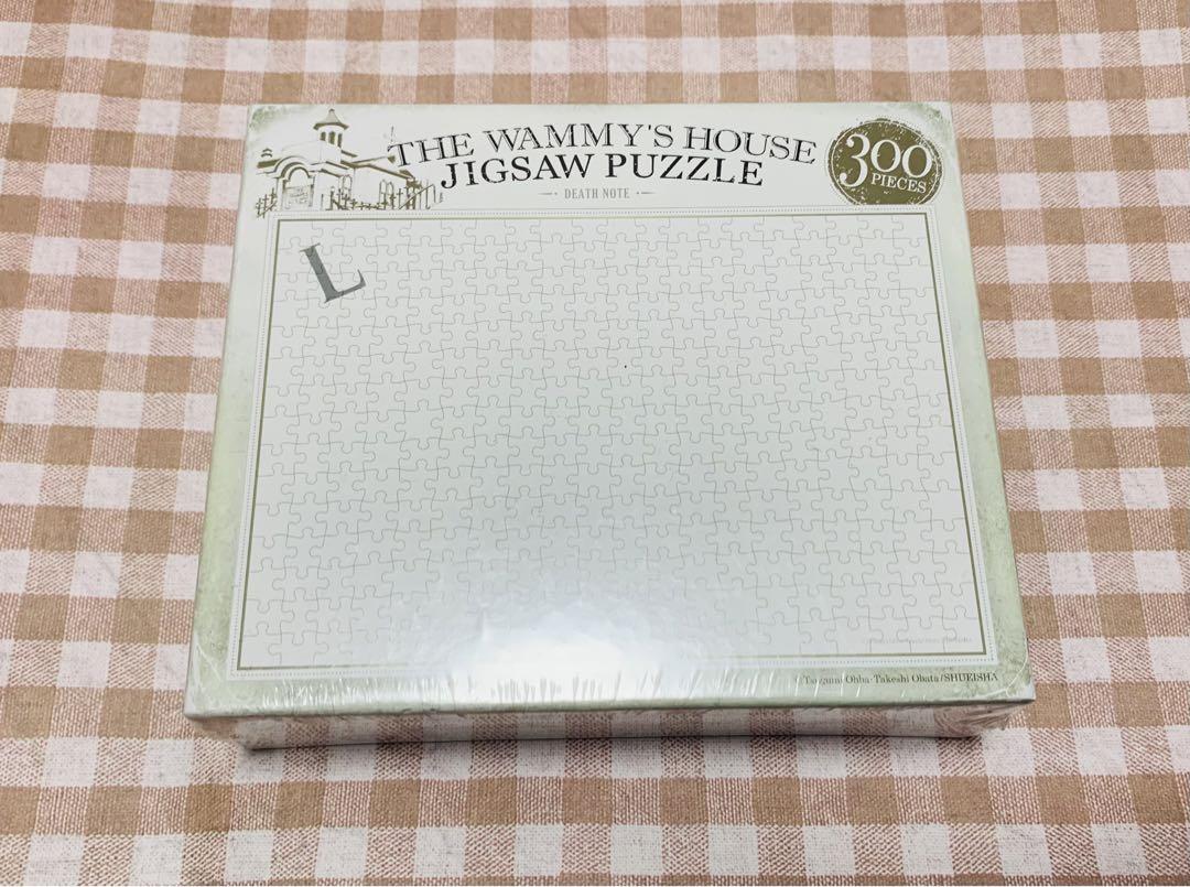 デスノート DEATHNOTE \" L \"ロゴ入り白パズル Death Note Puzzle: L