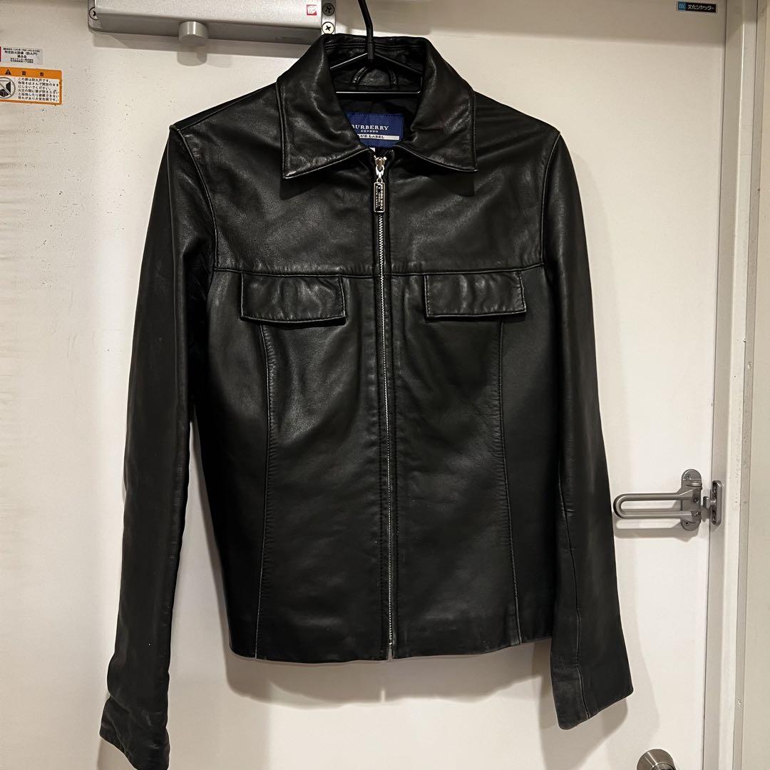 BURBERRY LONDON BLUELABEL レザージャケット ライダース（楽天
