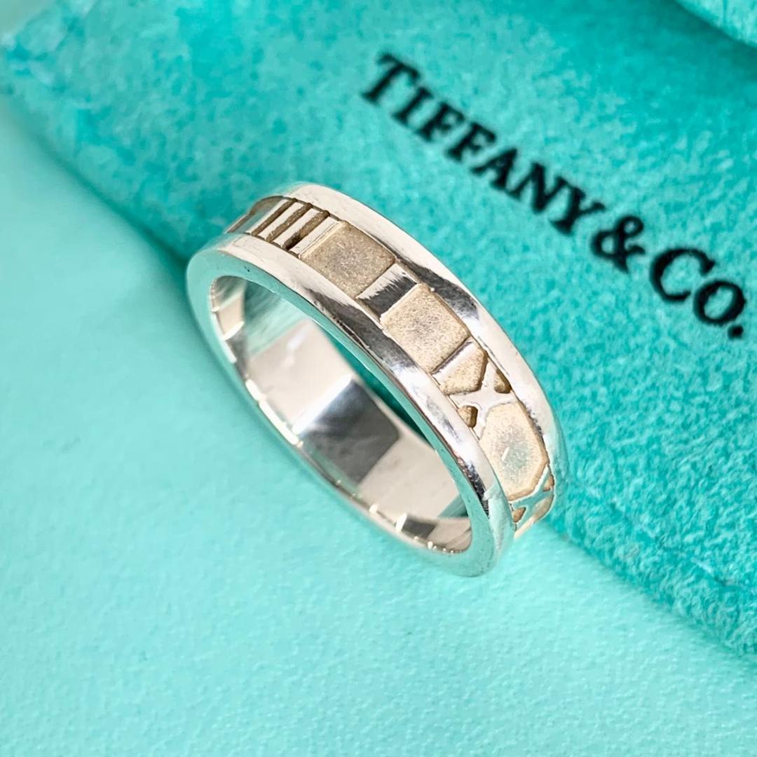 TIFFANY&Co. ティファニー 美品 アトラス リング メンズ jv4
