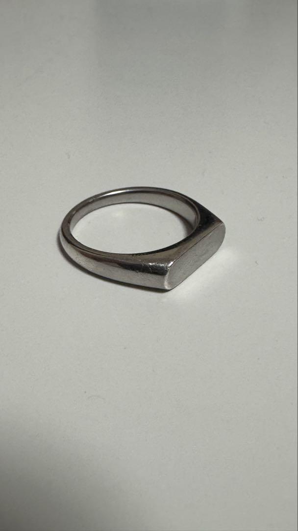 最初の  tomwood knut ring 56号 16号 渋谷龍太着用（新製品情報も満載 アクセサリー