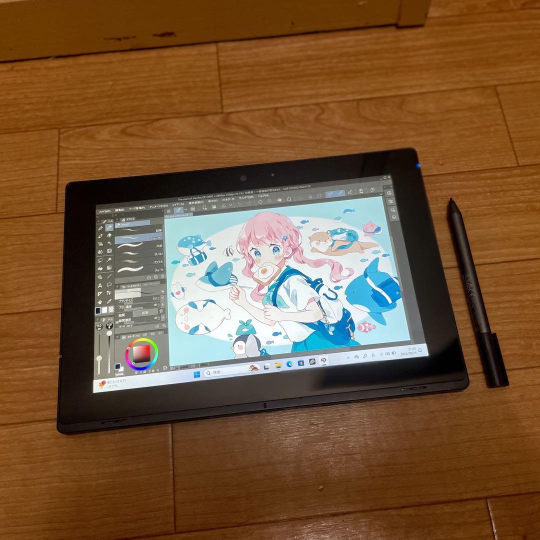 ◇NEC 筆圧対応 お絵描きタブレット Windows11 Pro（ナゼか小型