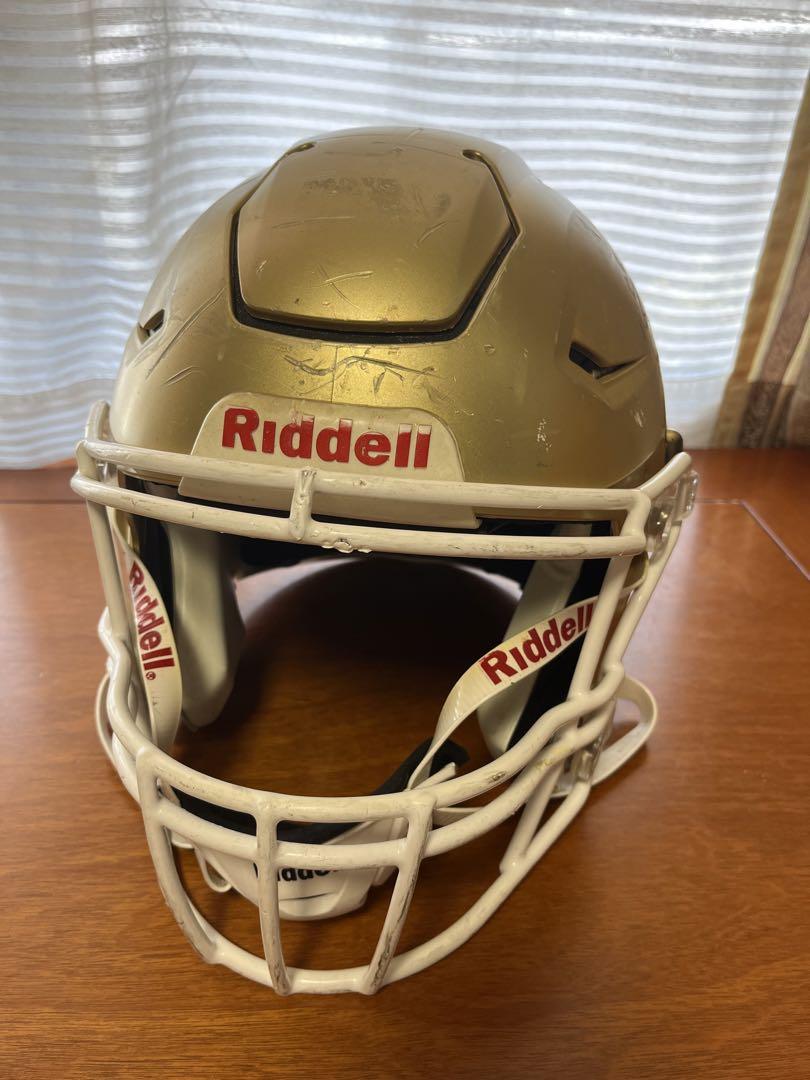 リデル Riddell アメフト ヘルメット M（リデル ヘルメット