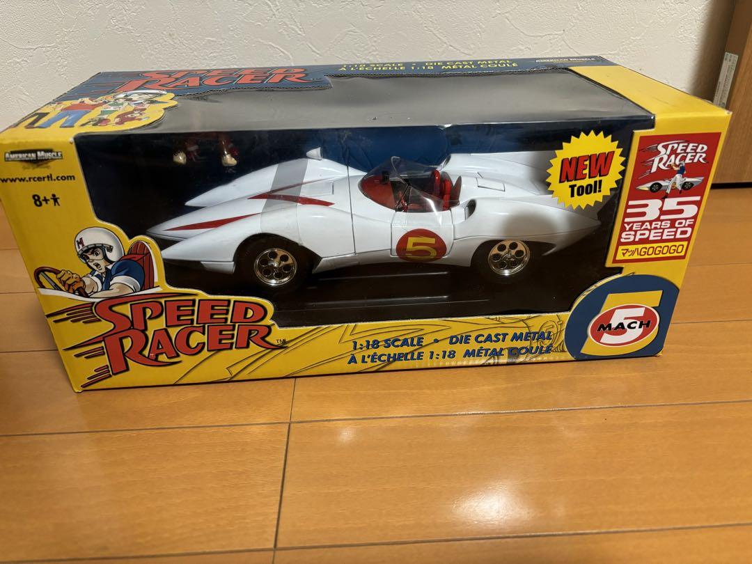 独特な店 マッハGOGOGO SPEEDRACER 35yearsofspeed1/18 引っ掻き ミニカー