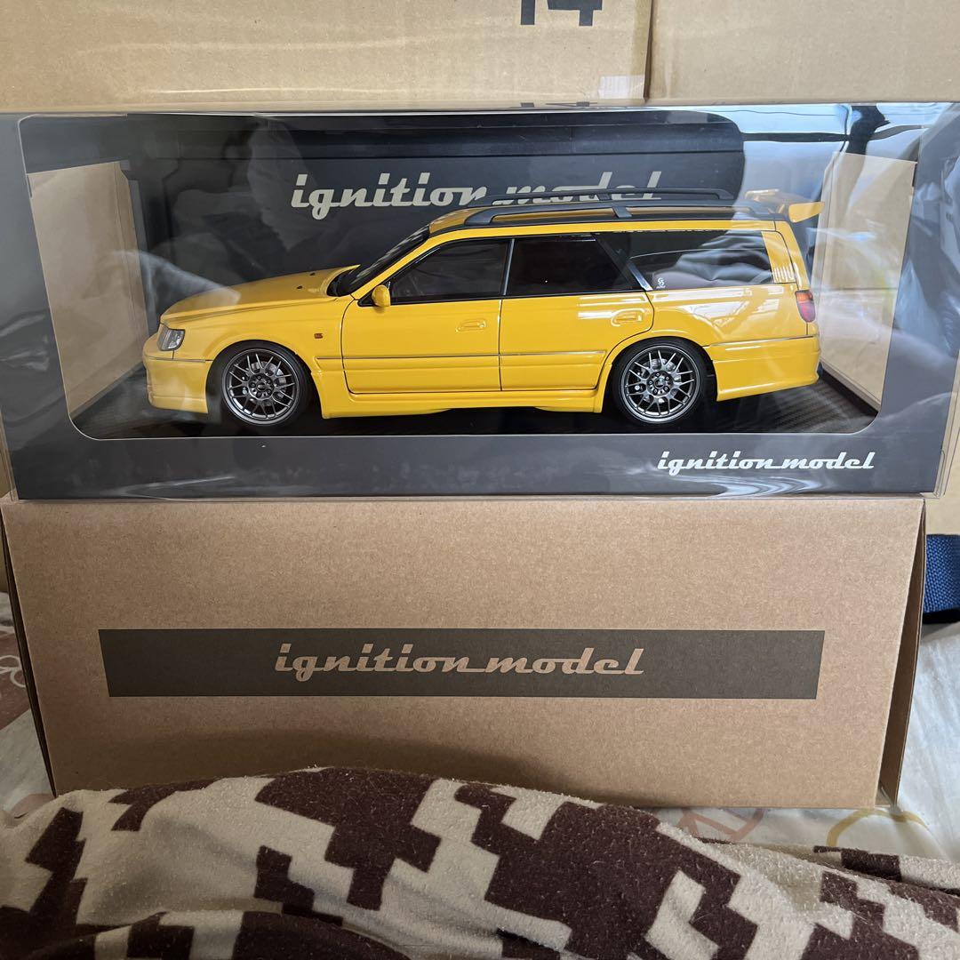 イグニッションモデル 1/18ステージア260RS イエロー （IG2889 1