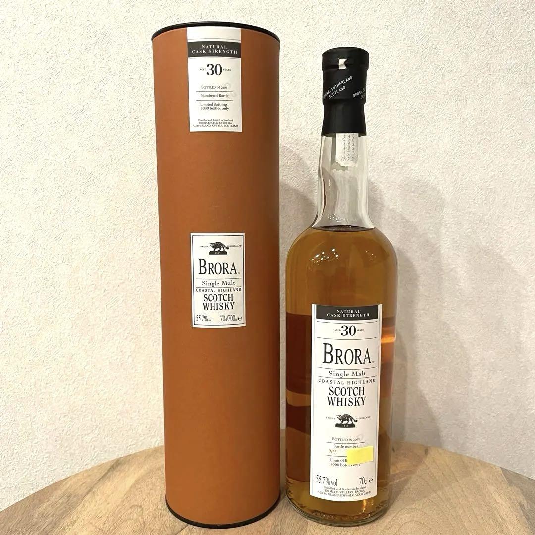【未開栓 希少　限定】ブローラ 30年 2003 BRORA ウイスキー 未開栓 希少 限定】ブローラ 30年 2003 BRORA ウイスキー（お酒