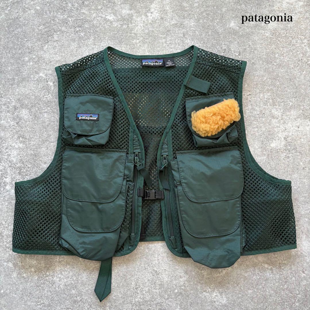 patagonia】 パタゴニア フィッシングベスト メッシュ 渓流