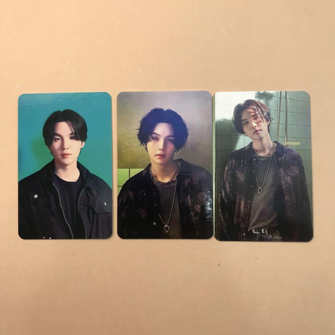 BTS SUGA Agust D D-DAYソウルコンzone入場限定トレカ3枚（BTS