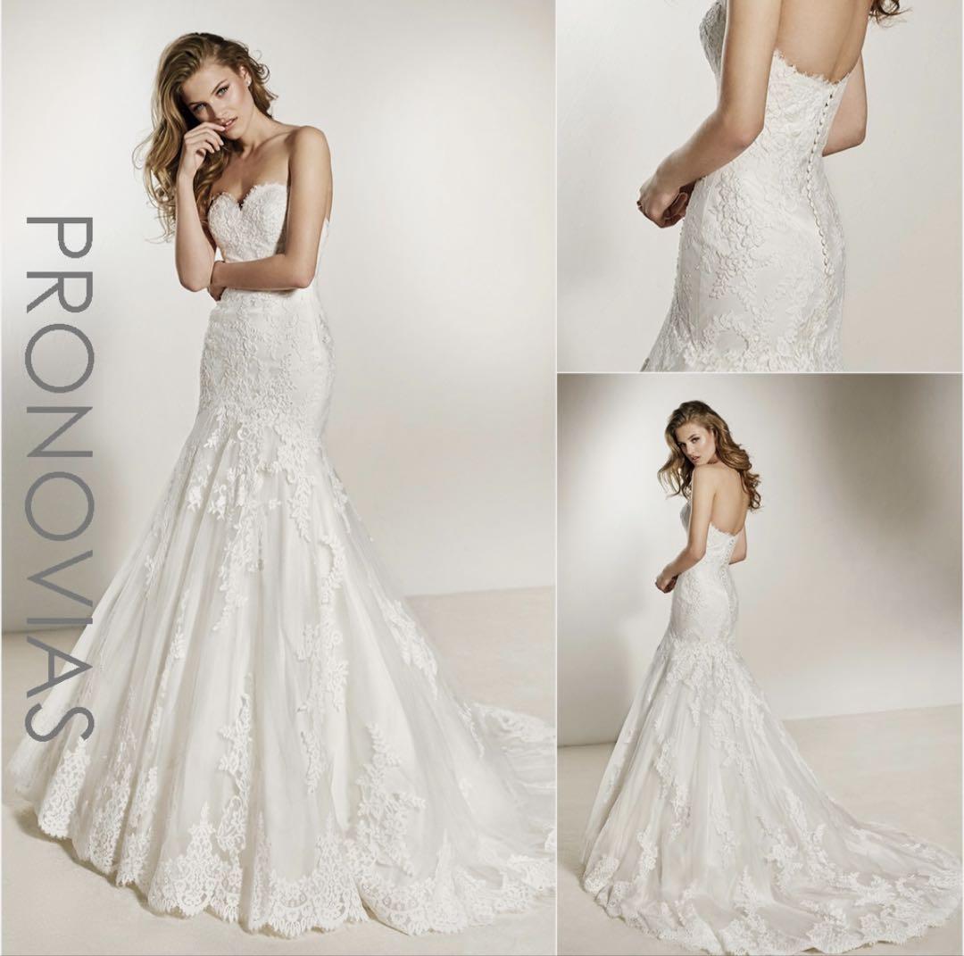 再出品】PRONOVIAS♡プロノビアス♡CHARIS♡マーメイドライン