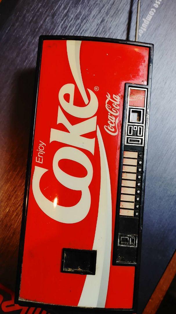 ☆ビンテージラジオ コカ・コーラ自販機 （コカコーラ 冷蔵庫