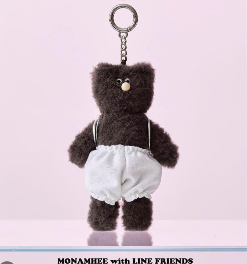 【Monamhee】 MONAMHEE X LINE FRIENDS MINI CREAM キーリング MONAMHEE – LINE FRIENDS SQUARE