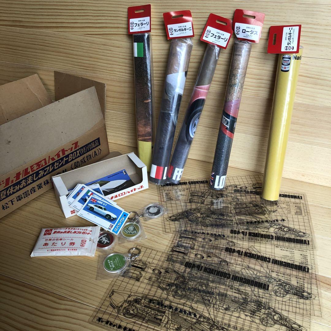 昭和レトロ 松下電器 ハイトップ スーパーカー系 プレゼントBOX