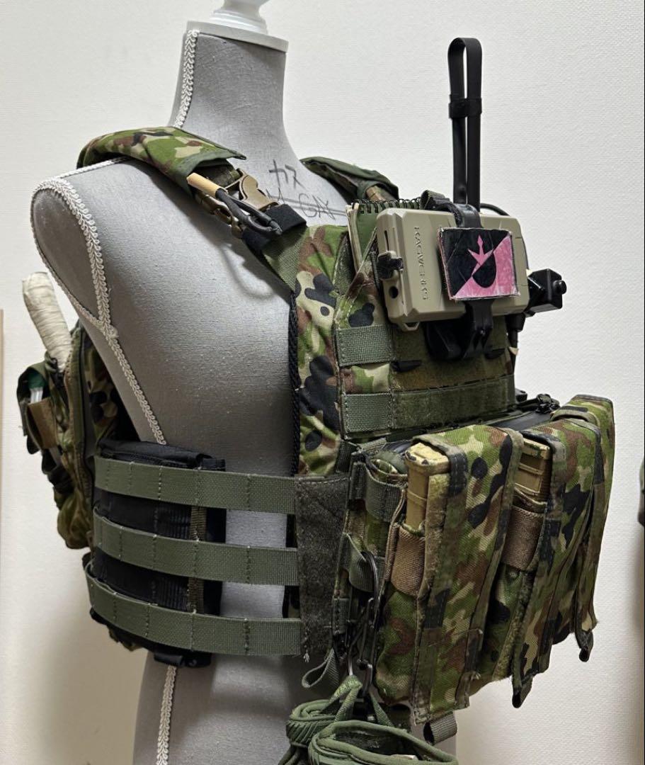 カナリア装備製作　ベルトハーネス戦闘装着帯　陸自迷彩 nIR生地　偵察　山地軌道 719L106TK+L._UF350,350_QL50_.jpg